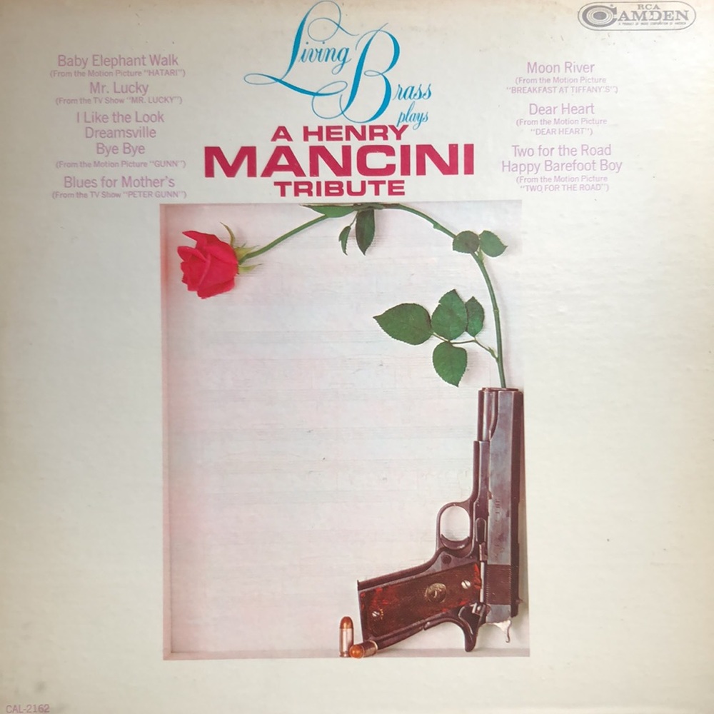 Living Brass Plays A Henry Mancini Tribute Vinyl Lp '67